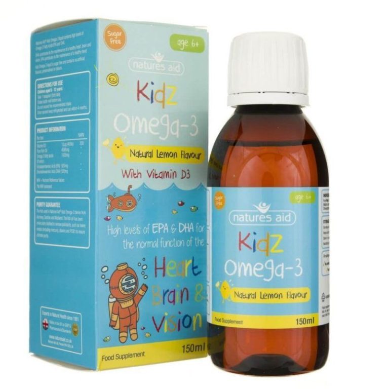 Natures Aid Kidz Omega 3 Syrup 150ml Health Plus Malta