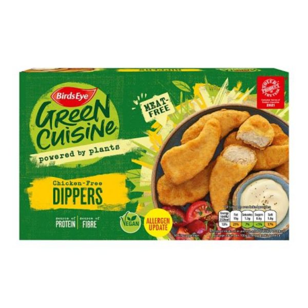 Birds Eye Green Cuisine Meat Free Chicken Dippers 200g Health Plus Malta